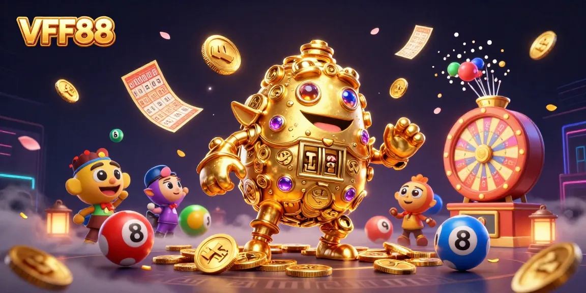 Players enjoy vibrant games at VFF88, featuring exciting slots and dynamic lottery elements.