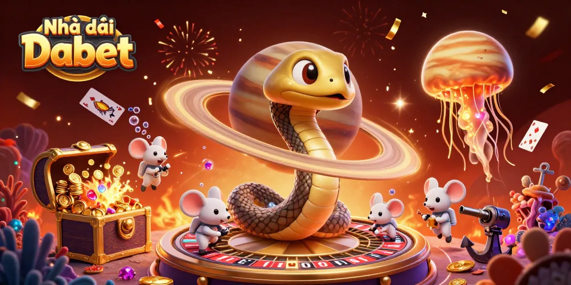 Engage in thrilling bets at Nhà cái Dabet with a cosmic roulette adventure