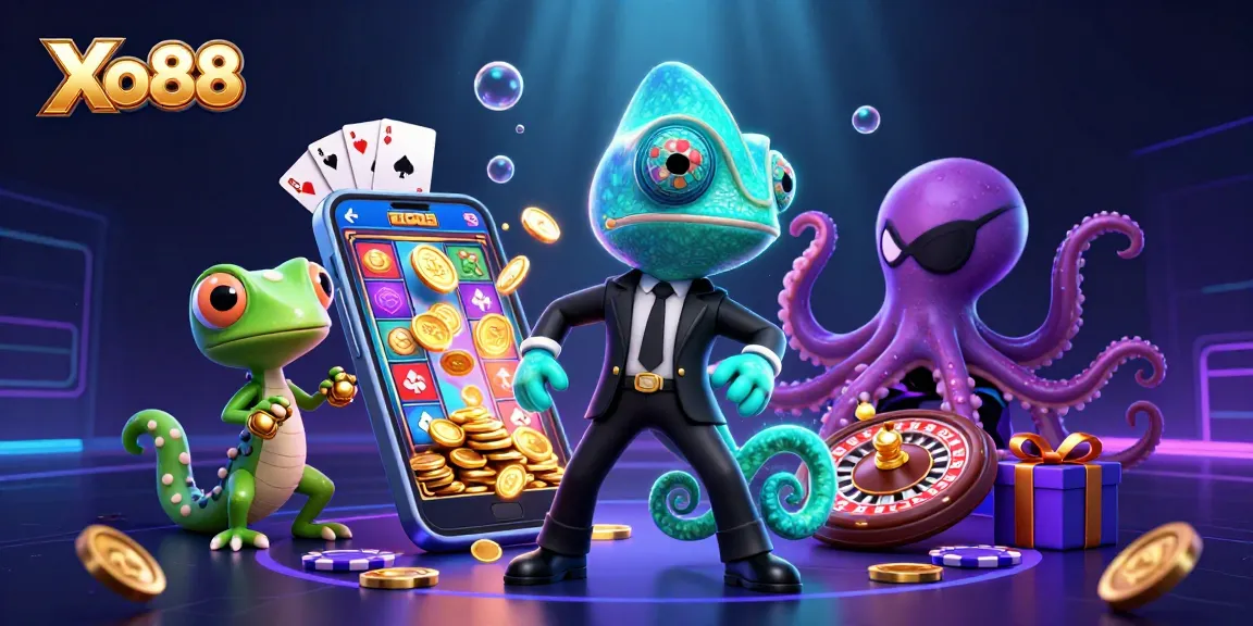 Xo88 brings excitement with thrilling slots, colorful characters, and dynamic casino elements.